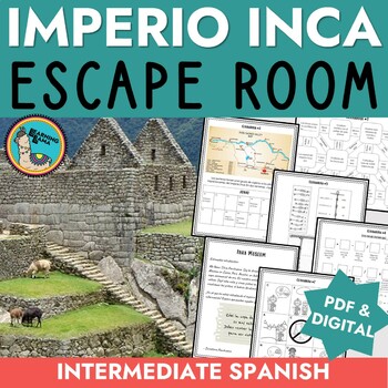 Preview of Imperio Inca Escape Room in Spanish