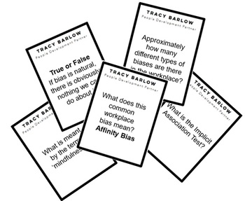 Preview of Implicit Bias Quiz Cards (and answer sheet)
