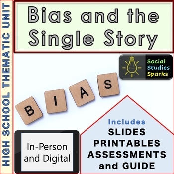 Preview of Identifying Implicit Bias & Danger of a Single Story Unit - High School Lessons