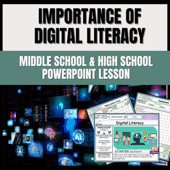 Preview of Importance of Digital literacy - Careers Lesson