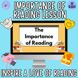 Importance of Reading Lesson + Book Review Template for Mi