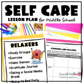 Importance of Self Care--Character Trait Lesson