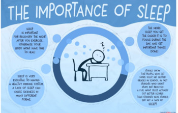 Importance of Sleep Project by Ms Dilworth Science | TpT