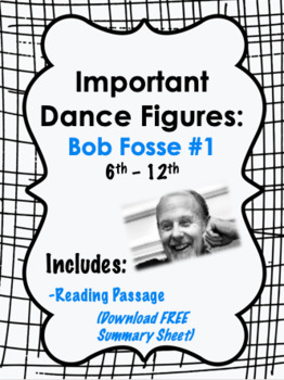 Preview of Important Dance Figures: Bob Fosse #1