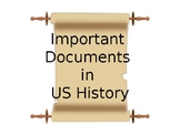 Important Documents in U.S. History to 1877 - 8th Gr
