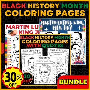 Important Figures Black History Month - Black History, Coloring Sheet ...