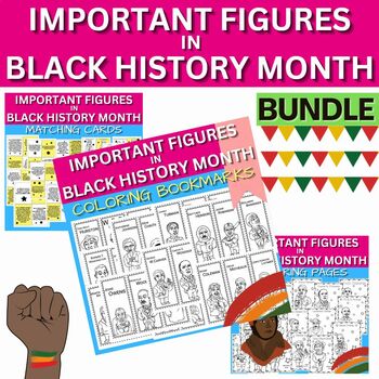Preview of Important Figures In Black History Month -BUNDLE-
