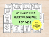 Important People in History Coloring Pages/ Scientists and