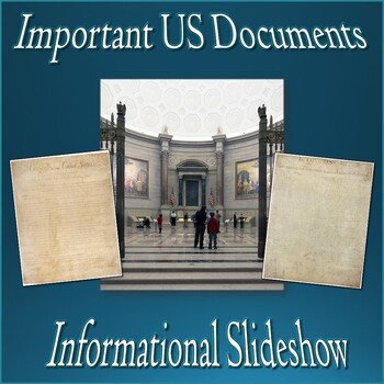 Preview of Important US (American) Documents - Informational Editable PowerPoint Slideshow