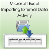 Importing External Data Activity for Microsoft Excel