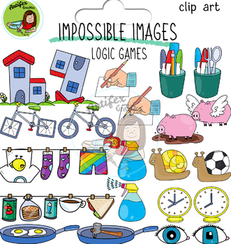 Preview of Impossible images clip art 1