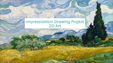 Impressionism Drawing Project