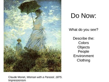 Preview of Impressionism Powerpoint