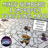 Improper Fractions and Mixed Numbers Activity