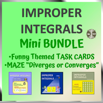 Preview of Improper Integrals - Activities MINI BUNDLE