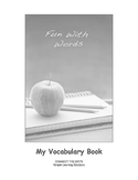Improving Vocabulary The My Vocabulary Book