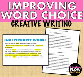 word choice in creative writing