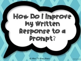Improving a Written Response