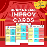 Improvisation Cards - 20 Pages of Suggestions for Improv G