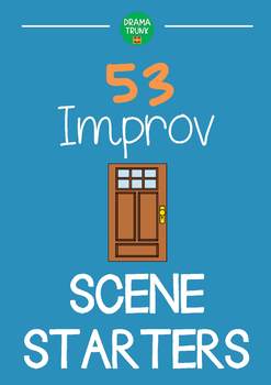 Preview of Improvisation Scene Starters (Improvisation Scenarios) with Improv Games