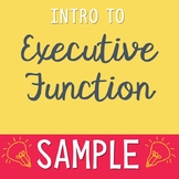 Intro to Executive Functioning PowerPoint