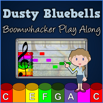 Preview of In And Out the Dusty Bluebells - Boomwhacker Play Along Videos & Sheet Music