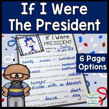 Preview of Election Writing Activity: If I Were President, If I Were in Charge of the World