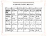 In- Class Social Skills Rubrics- Links To Corresponding Go