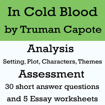 in cold blood essay questions
