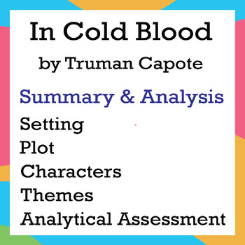 thesis of in cold blood