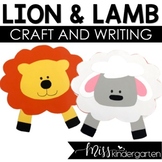 Spring Craft Lion and Sheep Templates