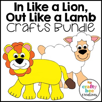 In Like a Lion, Out Like a Lamb Craft Bundle by Crafty Bee Creations