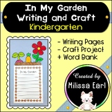 In My Garden Spring Kindergarten Creative Writing + Craft 
