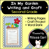 In My Garden Spring Second Grade Creative Writing + Craft 