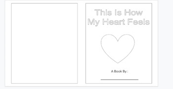 Preview of In My Heart : A Book of Feelings by Jo Witek  SEL Lesson Pk-1