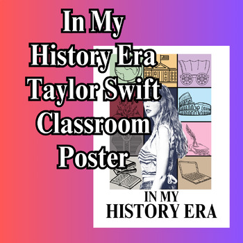 Preview of In My History Era - Taylor Swift Inspired Poster