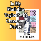 In My Math Era - Taylor Swift Inspired Poster