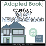 In My Neighborhood Errorless Adapted Book