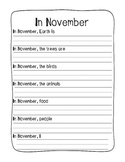 In November Pattern Poem