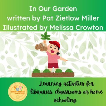 Preview of In Our Garden by Pat Zietlow Miller activity pack