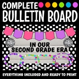 In Our Second Grade Era Complete Bulletin Board Kit with F
