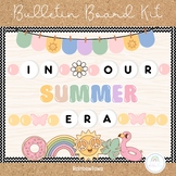 Summer Bulletin Board Kit Groovy Retro Pastel Classroom De