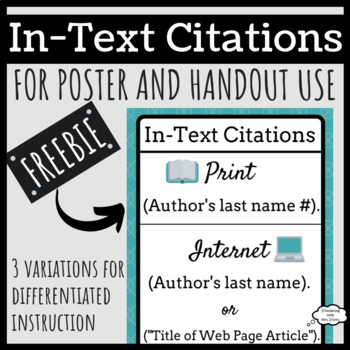 Preview of In-Text Citations
