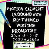 Fiction Element Lessons with 120 Themed Writing Prompts: G