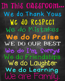 In This Classroom Poster- FREE!