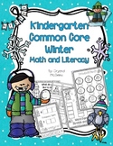 Winter NO PREP Printables! Kindergarten Common Core Math a