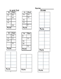 Blank Math Boxes Worksheets & Teaching Resources | TpT