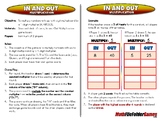 In and Out Multiplication - 4th Grade Math Game [CCSS 4.NBT.B.5]