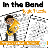 In the Band Logic Puzzle Critical Thinking BONUS Word Search