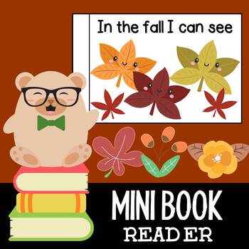 Preview of In the Fall I can See - Mini Book Level 1